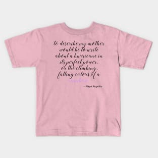 Mothers Day- perfect storm Kids T-Shirt